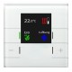 Glass Room Temperature Controller Smart with color display.